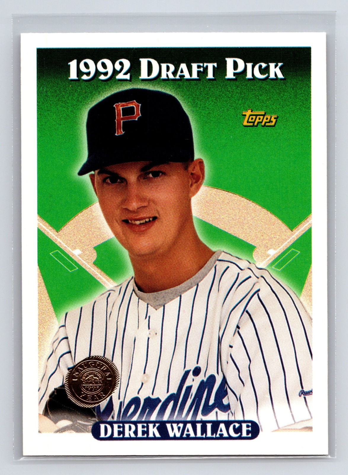 1993 Topps - Inaugural Rockies #459 Derek Wallace DPK