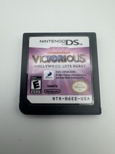 Victorious: Hollywood Arts Debut for Nintendo DS Cartridge Only Tested & Working