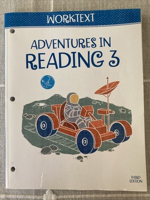 NEW BJU Press 3rd grade ADVENTURES IN READING 3 STUDENT WORKTEXT 3rdEd Bob Jones