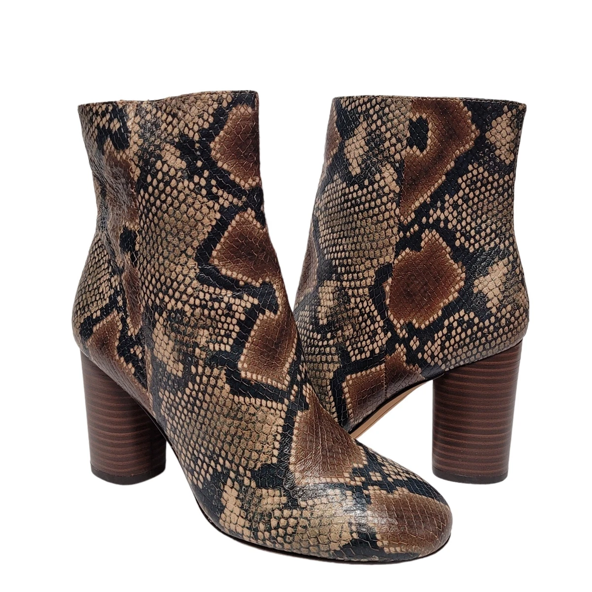 Corra stacked heel bootie hotsell
