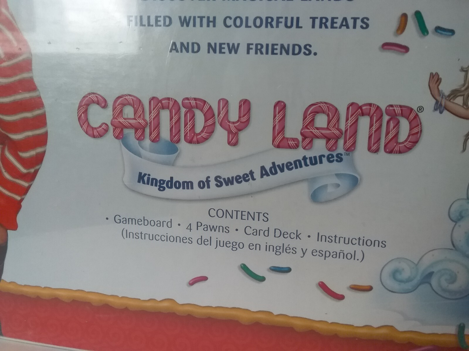 Hasbro Classics, Candy Land The World of Sweets Board Game Pre-School NEW Sealed