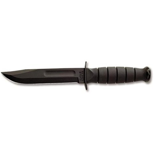 Coltelli Ka-Bar corti neri KaBar bordo dritto 1256 NUOVI - Foto 3 di 8