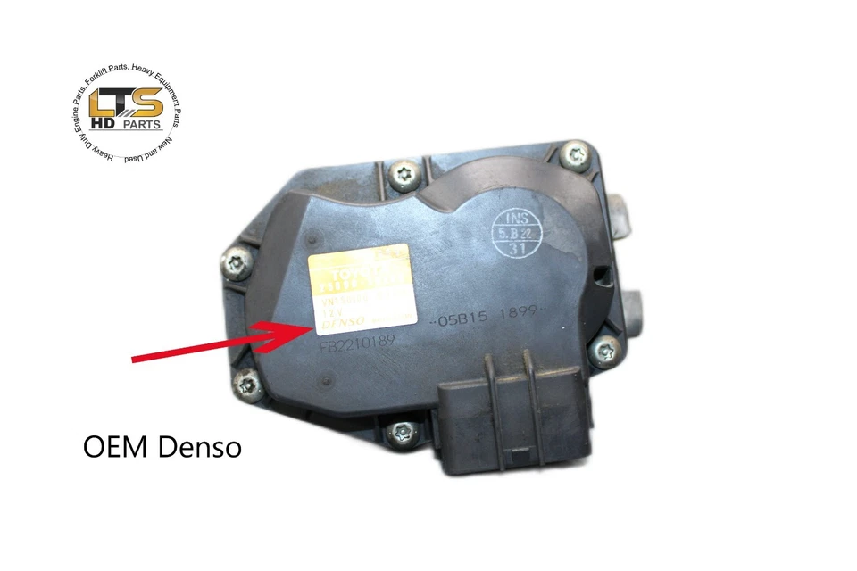 Válvula Toyota EGR usada OEM para motores 1KD 25800-76001-71 o 25800-30200 Foto 3 de 4