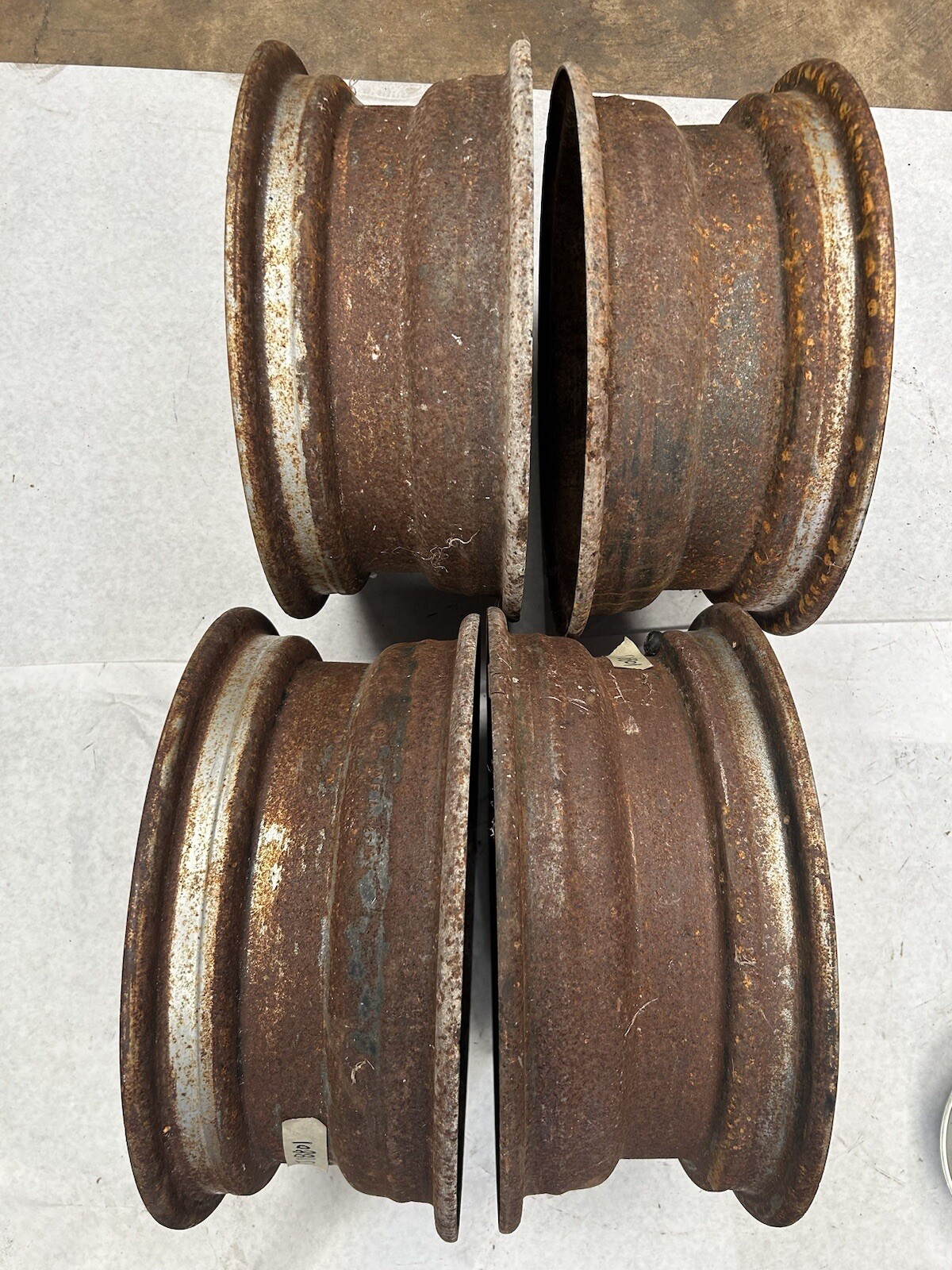 Mopar Small Bolt Pattern Rally Wheels 14” Dart Barracuda Duster ABody