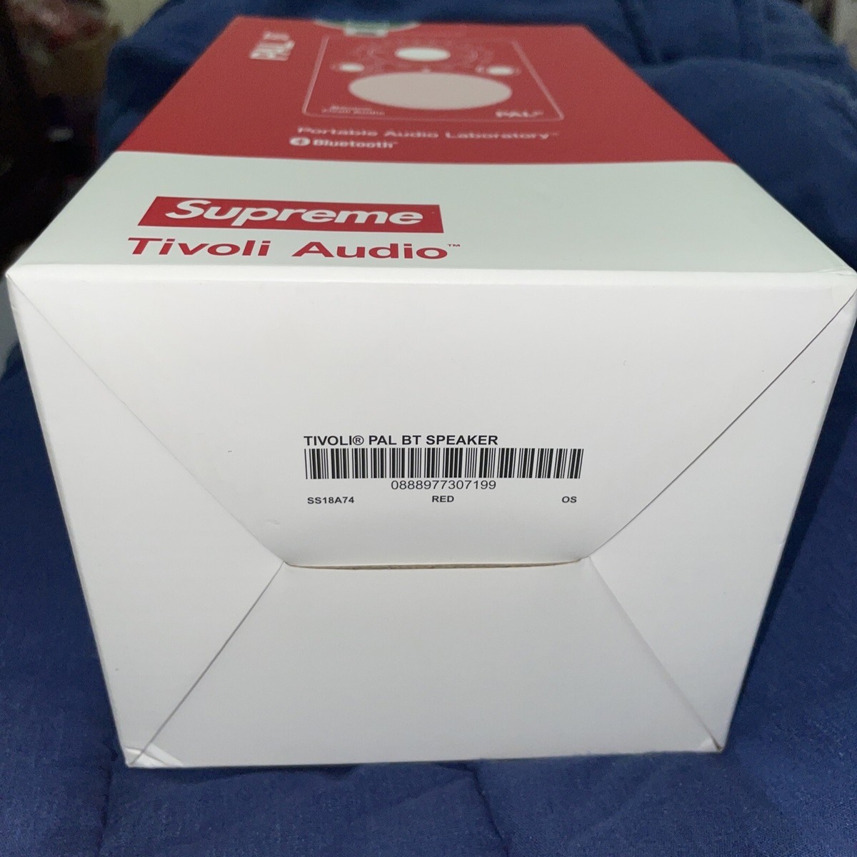 Supreme Tivoli Pal BT Speaker Red SS18 Portable Bluetooth