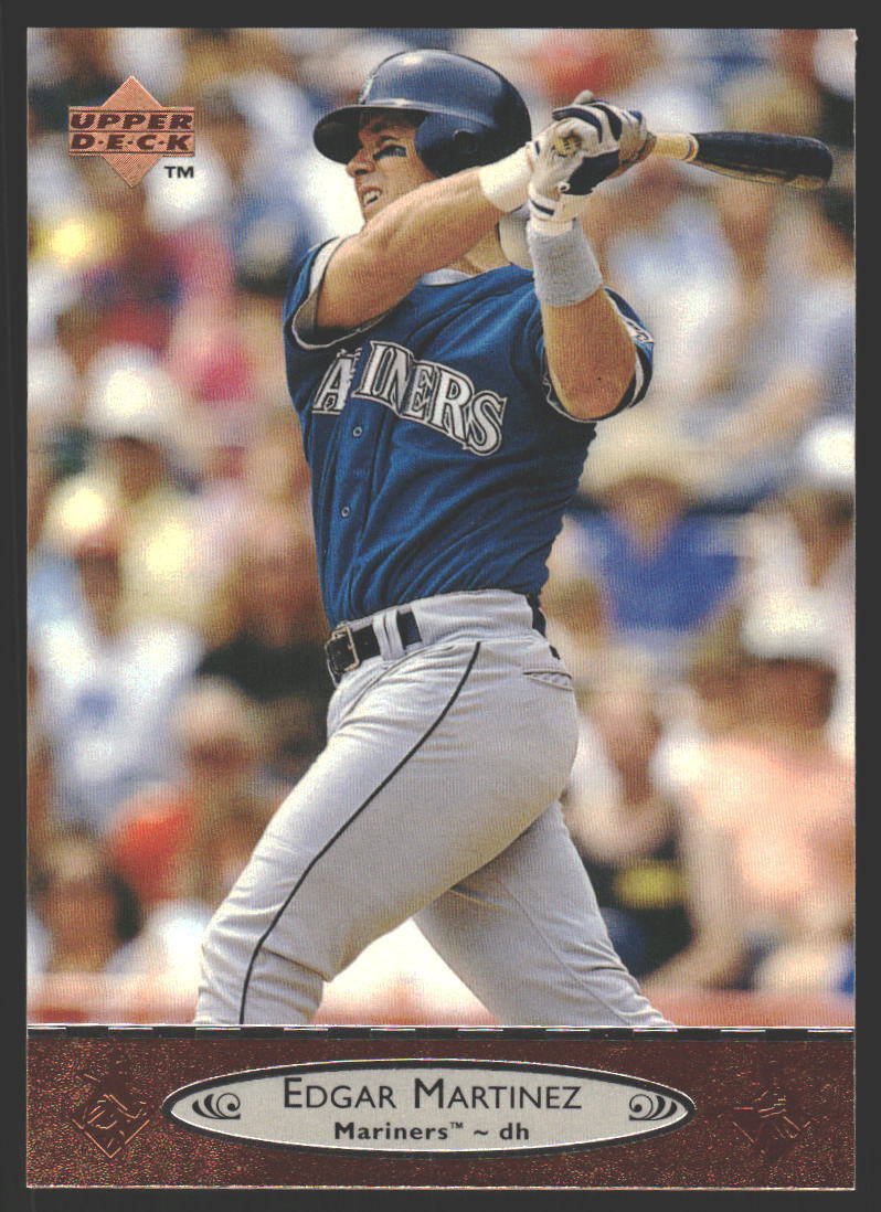 Edgar Martinez #205 1996 Upper Deck  Seattle Mariners
