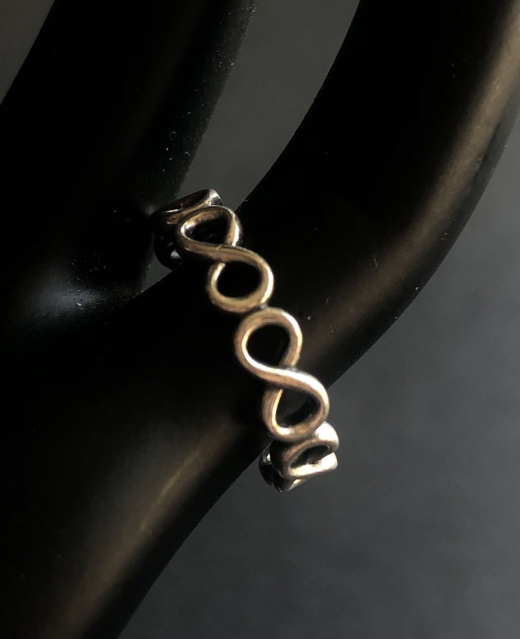 S925 ALE 60 Sterling Silver Pandora Infinity Ring Size 5 | eBay