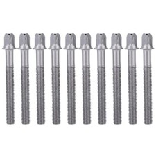 10 Pcs Durable Drum Tension Rod Metal Tight Screw for Musical Instruments