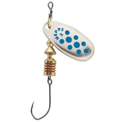 Mepps Comet Decoree Single Hook Größe 3 Köder - Forelle Döbel Barsch Hecht Spinner Köder