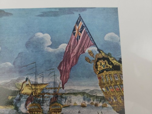 LANDUNG DER NEUEN ENGLANDSTREITKRÄFTE 1745 BELAGERUNG VON LOUISBURG KAP BRETONISCH 13X13" DRUCK - Bild 3 von 12