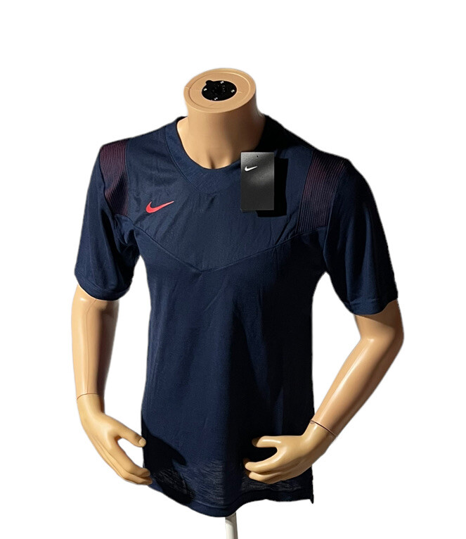 Новая мужская футболка NIKE FOOTBALL SS DriFit синяя CW3540 маленький размер Новая Зеландия 55 долларов США 5890₽