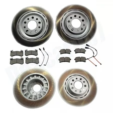 For Bentley Mulsanne Front Rear Brake Pads W/Rotor 3Y0615301A 3Y0615601A