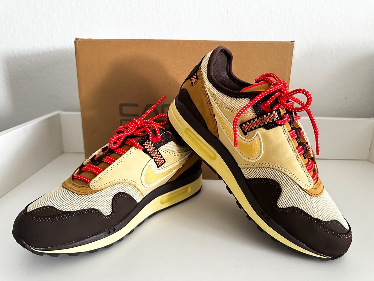Nike Air Max 1 Travis Scott Cactus Jack Baroque Brown /Lemon