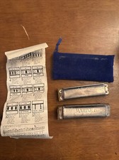 Vintage M. Hohner Marine Band Harmonica Made in Germany No. 1896 Key of F A440