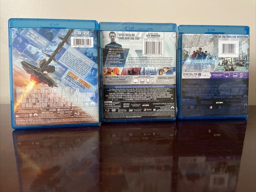 Star Trek Trilogy Pack: Star Trek (2009) + Into Darkness (2013) + Beyond (2016) - Picture 2 of 24
