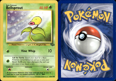 Pokemon Bellsprout Jungle Set 49/64 Pokemon Card | eBay