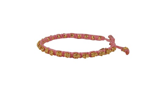 Pulsera esqueleto correa puño borla calaveras oro rosa M Cohen by Maor - Imagen 5 de 6