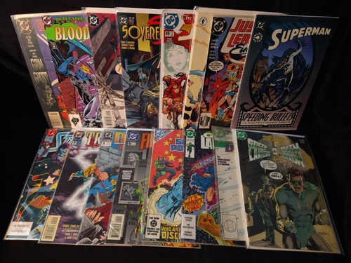 Mixed DC Comics Lot of 16 Superman, JLA, Green Lantern, Super Powers #1,and more - Picture 1 of 7