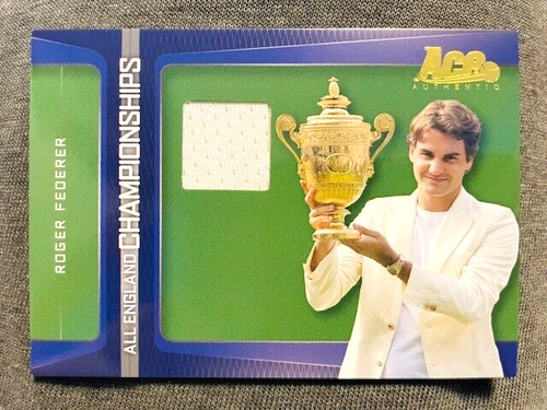 2007 Ace Authentic Roger Federer All England Championship Match Worn Jersey Rare