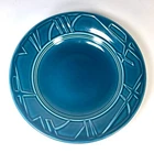 Fiestaware 2000 Juniper 9" Pasta Bowl Geometric Fiesta Homer Laughlin