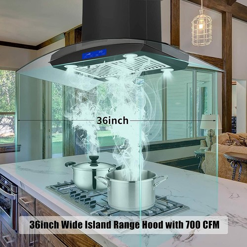 akdy 36 island mount range hood