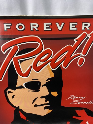 Kenny Bernstein Forever Red! Budweiser 1980-2002 NHRA Auto Racing Poster - Picture 2 of 11