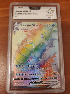 Léviator VMAX (Gyarados VMAX) 29/192 - Ultraboost X Epée et Bouclier 7 Évolution Céleste - Box of 10 French Pokemon Cards Léviator VMAX (Gyarados VMAX) 29/192 - Ultraboost X Epée et Bouclier 7 Évolution Céleste - Box of 10 French Pokemon Cards