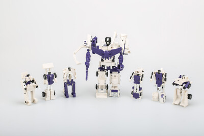 Transformers G1 White CONSTRUCTICON WARRIOR Devastator Decepticons Toys Reissue