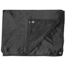 Multipurpose Tarp, Black, 200 X 300 Waterproof Tarp Camping Hiking