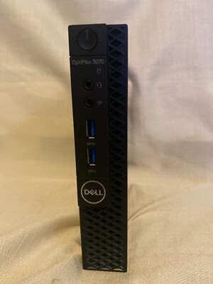 Dell OptiPlex 3070 MFF Intel Pentium Gold G5420T 3.20GHz 8GB RAM 256GB SSD Win10