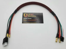 4s 4mm Lipo Battery Charge Lead Gens Ace T-style balance lead 5mm bullet