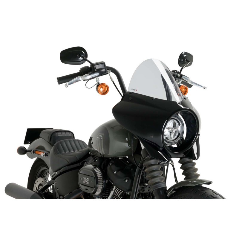 PUIG CUPOLINO SEMICARENATO TOURING MIRAGE HARLEY D. SOFTAIL STREET BOB FXBB 21-2