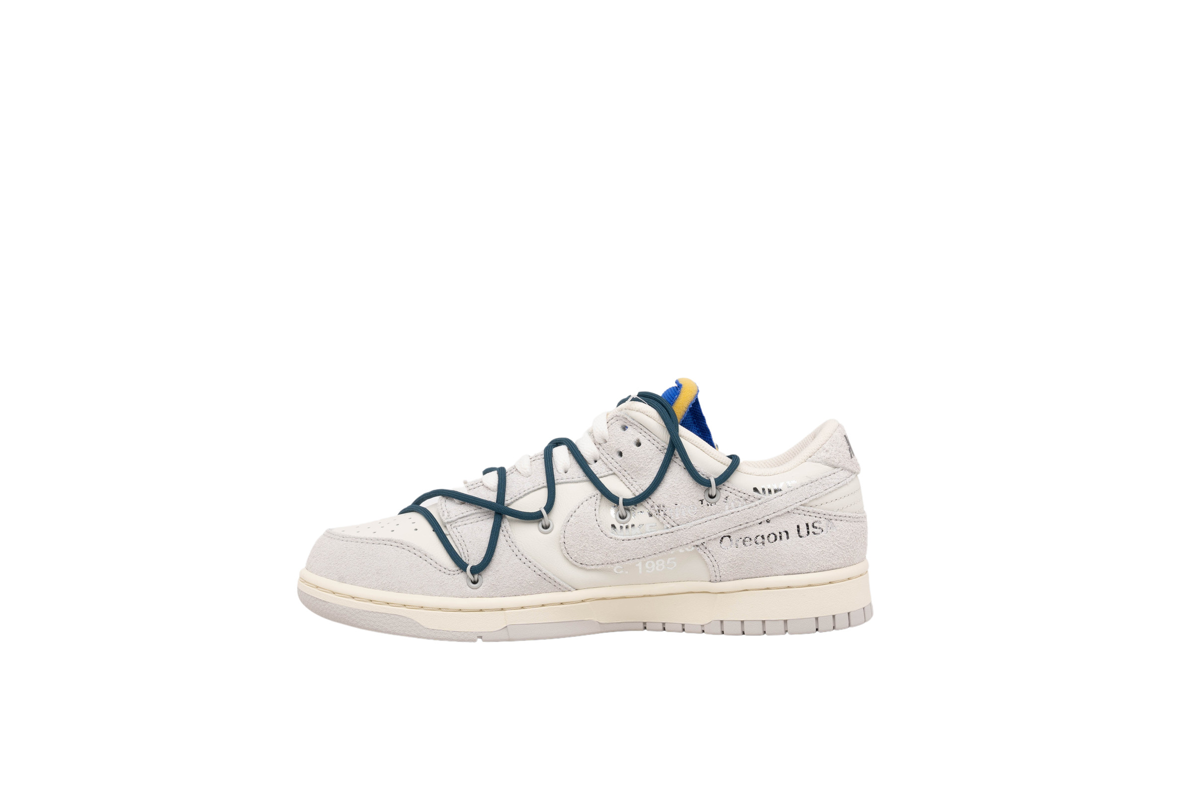 美品 Off-White × Nike Dunk Low 1 28cm ナイキ Nike Off White Dunk Low Men's Size 8 Lot 28 Of 50 DM1602-111