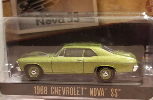 Greenlight 1968 Chevrolet Nova SS 1:64 voiture moulé sous pression vintage ad cars 39050-A
