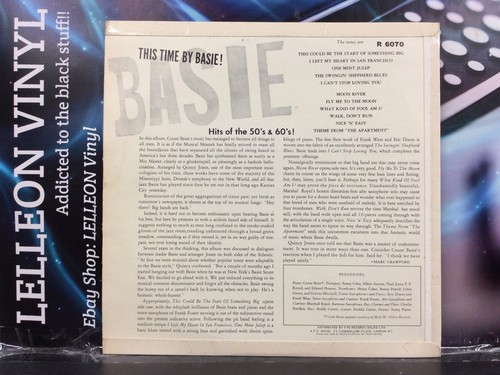 Count Basie This Time By Basie LP Album Vinyl Record R-6070 A1/B1 Jazz 60's - Picture 2 of 9