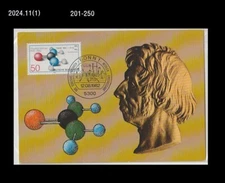 Science,History,Chemistry,Germany 1982 Maximum Card,Friedrich Wöhler