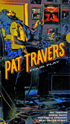 Pat Travers - Four Play Ltd. Longform Digipak 4CD Box-Set 2005