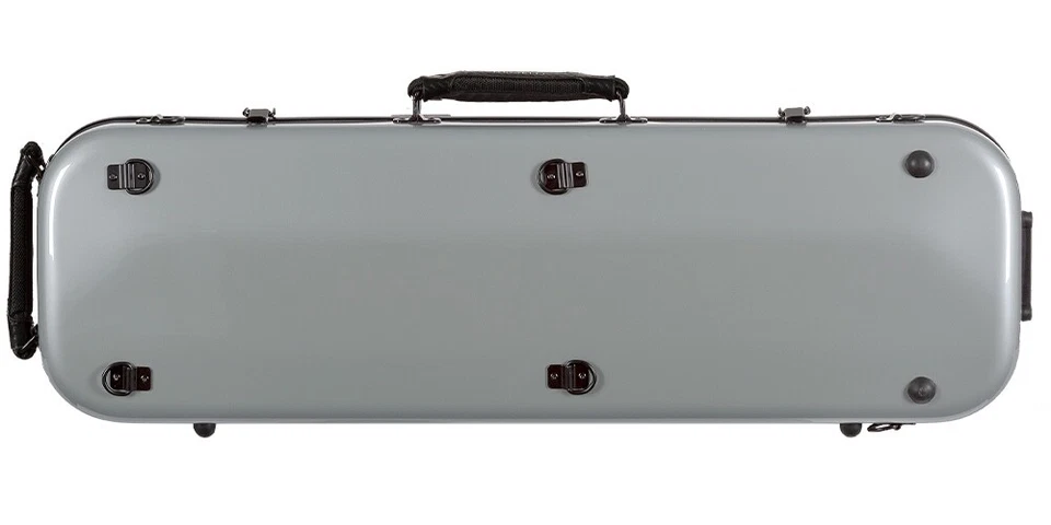 Tonareli Violin Oblong Fiberglass Case VNFO 1001 Silver - Image 2 of 4