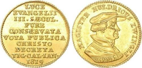 Goldmünzen aus der Schweiz