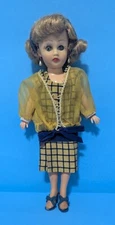 Vintage 1950's Miss Coty Doll 10.5in ~By Arranbee in Toni fashion ' Charlston'