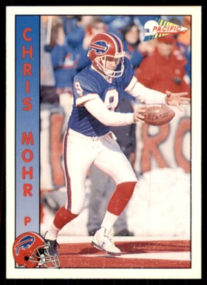 1992 Pacific Chris Mohr Football Cards #342