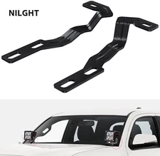 Ditch LED Work Light Bar Brackets Hood Mount Bracket FOR Toyota Tacoma 2016-2020