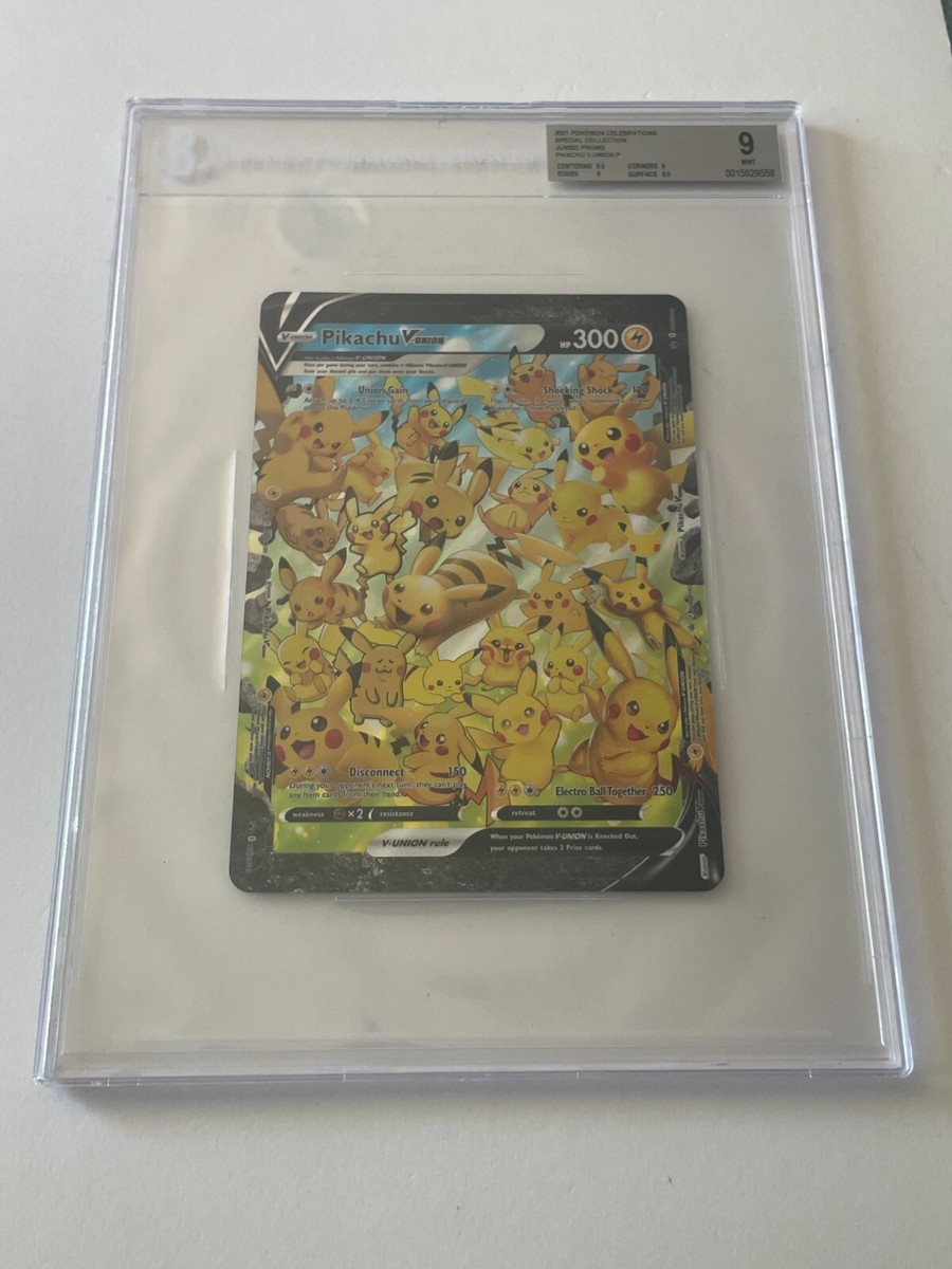 2021 Pokemon Celebrations PIKACHU Special Collection V UNION P