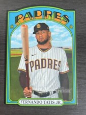 2021 Topps Heritage Fernando Tatis Jr. 1972 Black Mini Die Cut #72DC-4