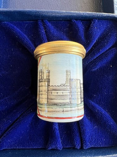 Halcyon Days 25 mm Schraubverschluss Emaille Box - Prinz William 5. Geburtstag - Bild 6 von 7