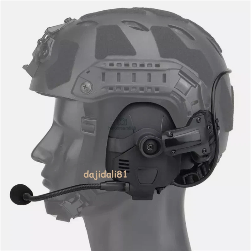 AMP Headset Military Bluetooth Earphone Tactical Noise Reduction For Fast Helmet - Image 2 of 4