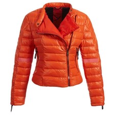 Yeti Womens Borough Biker Down Jacket Mandarin Red M