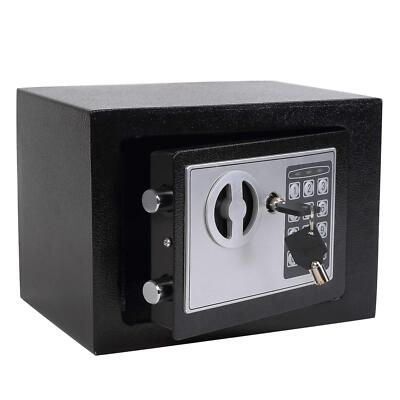 Yuanshikj Electronic Deluxe Digital Security Safe Box Key Keypad Lock Home Offic