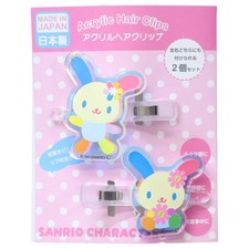 Sanrio Characters Usahana Aurora Acrylic Hair Clip 2026 Summer JP LTD Original