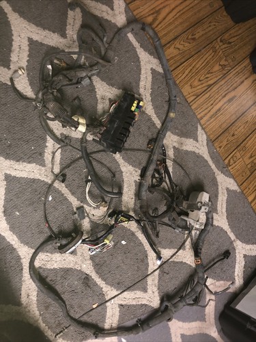 1995-1999 Mitsubishi Eclipse 4G63T fuse box body wiring harness D48